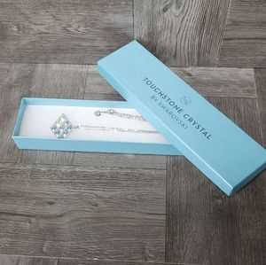 Touchstone crystal necklace
